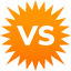 VS button VS button