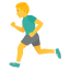 man running
