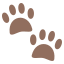 paw prints