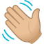 waving hand waving hand