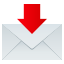 envelope with arrow