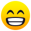 beaming face with smiling eyes beaming face with smiling eyes