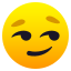smirking face