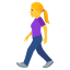 woman walking