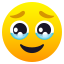 face holding back tears